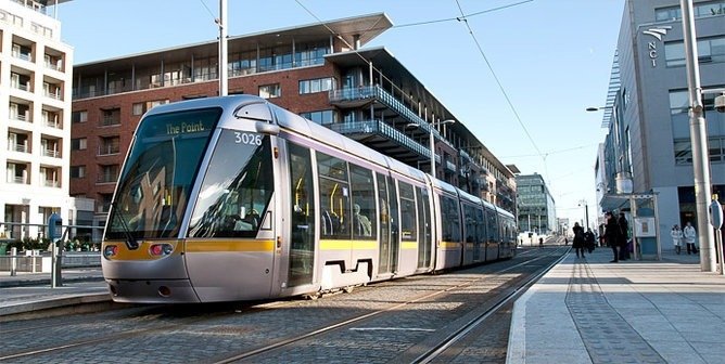 Delays for LUAS commuters