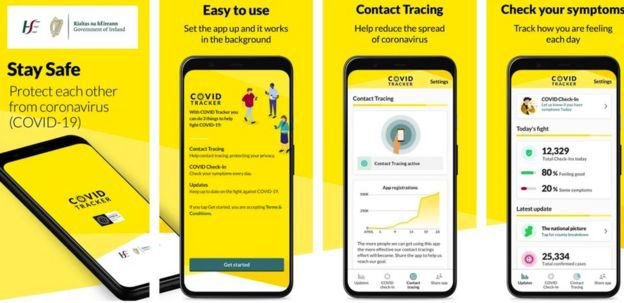 Over one million people have downloaded the Covid-19 tracker app