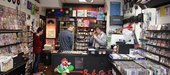 The RAGE: An Excellent Record and Games Shop